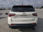 2018 Jeep Compass Latitude White vin: 3C4NJCBBXJT124669