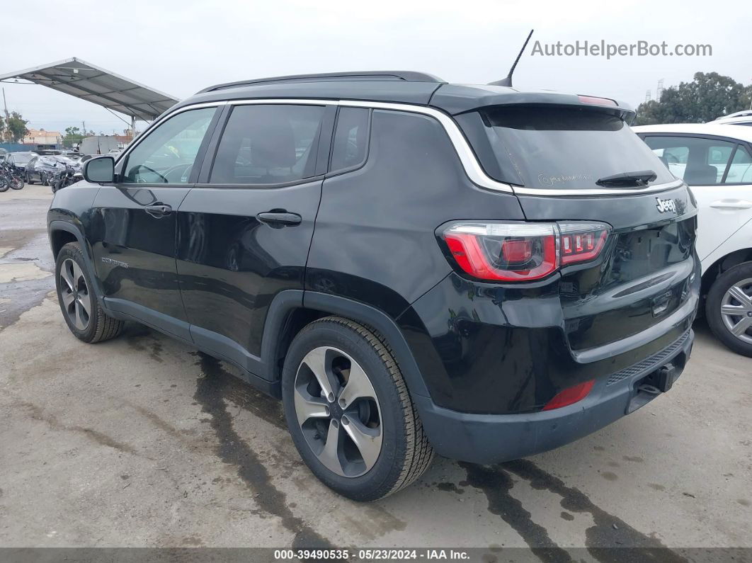 2018 Jeep Compass Latitude Fwd Black vin: 3C4NJCBBXJT228739