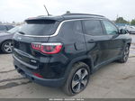 2018 Jeep Compass Latitude Fwd Black vin: 3C4NJCBBXJT228739