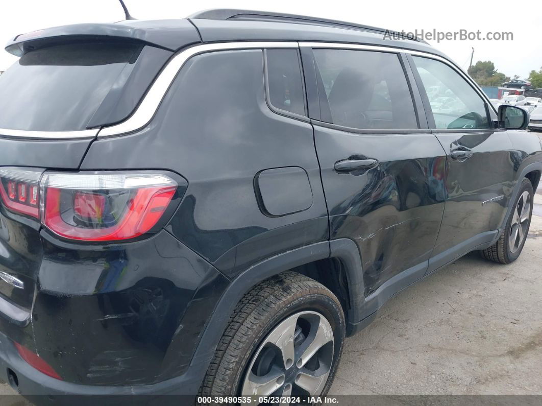 2018 Jeep Compass Latitude Fwd Черный vin: 3C4NJCBBXJT228739