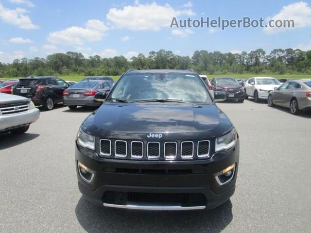 2018 Jeep Compass Limited Черный vin: 3C4NJCCB0JT465965