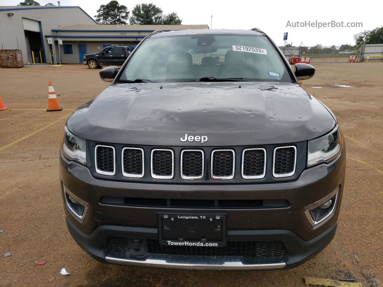 2018 Jeep Compass Limited Gray vin: 3C4NJCCB3JT358134