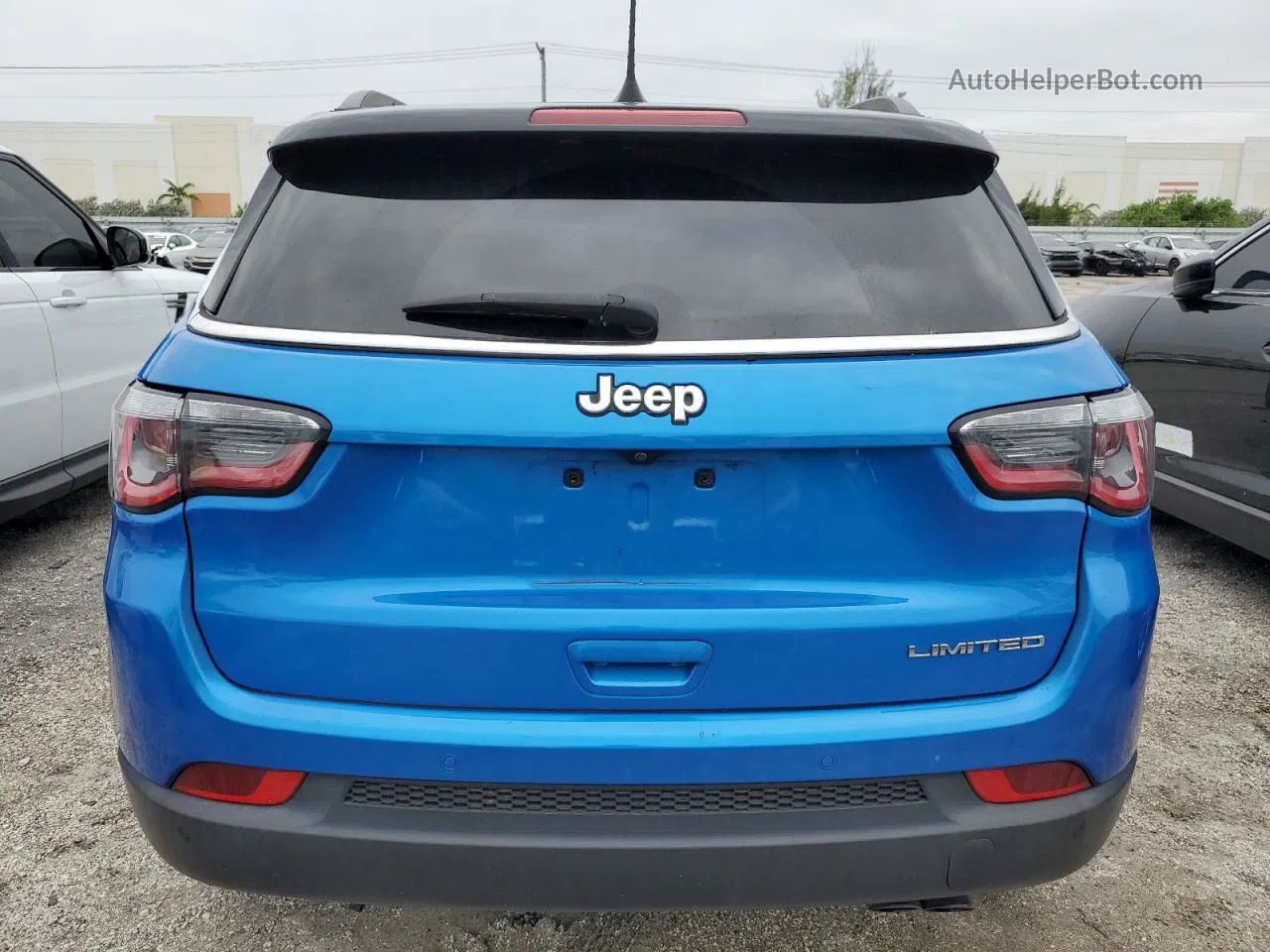 2018 Jeep Compass Limited Синий vin: 3C4NJCCB5JT465959