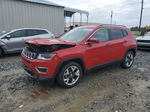 2018 Jeep Compass Limited Red vin: 3C4NJCCB7JT358170