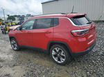 2018 Jeep Compass Limited Red vin: 3C4NJCCB7JT358170