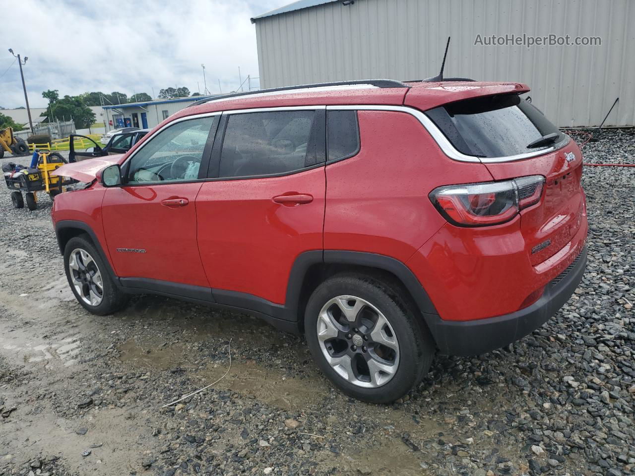 2018 Jeep Compass Limited Красный vin: 3C4NJCCB7JT358170