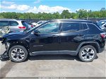 2018 Jeep Compass Limited Fwd Black vin: 3C4NJCCBXJT140630