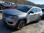 2018 Jeep Compass Sport Silver vin: 3C4NJDAB3JT146813