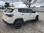 2018 Jeep Compass Sport White vin: 3C4NJDAB5JT146263