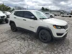 2018 Jeep Compass Sport White vin: 3C4NJDAB5JT146263