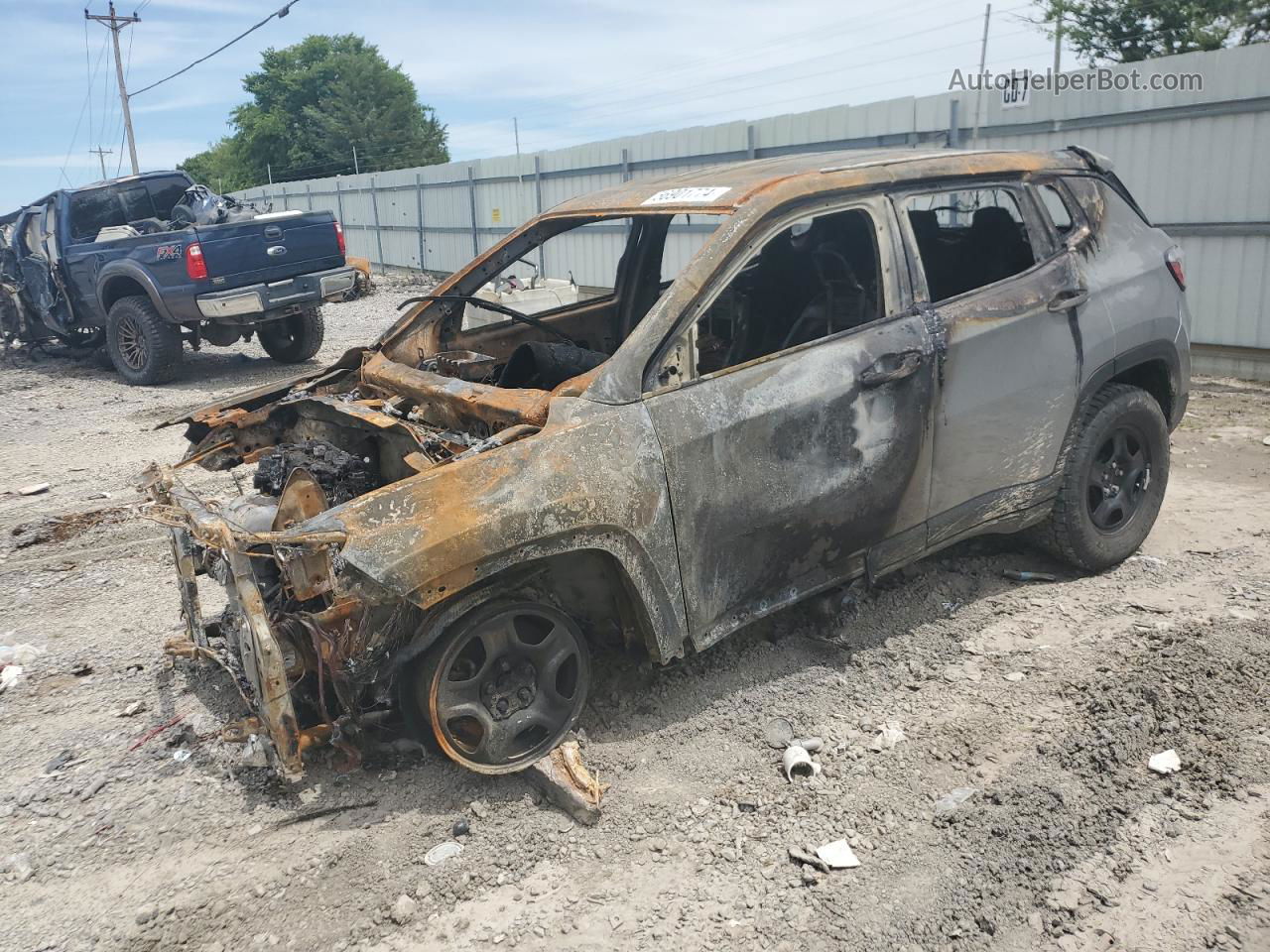 2018 Jeep Compass Sport Burn vin: 3C4NJDAB6JT283616