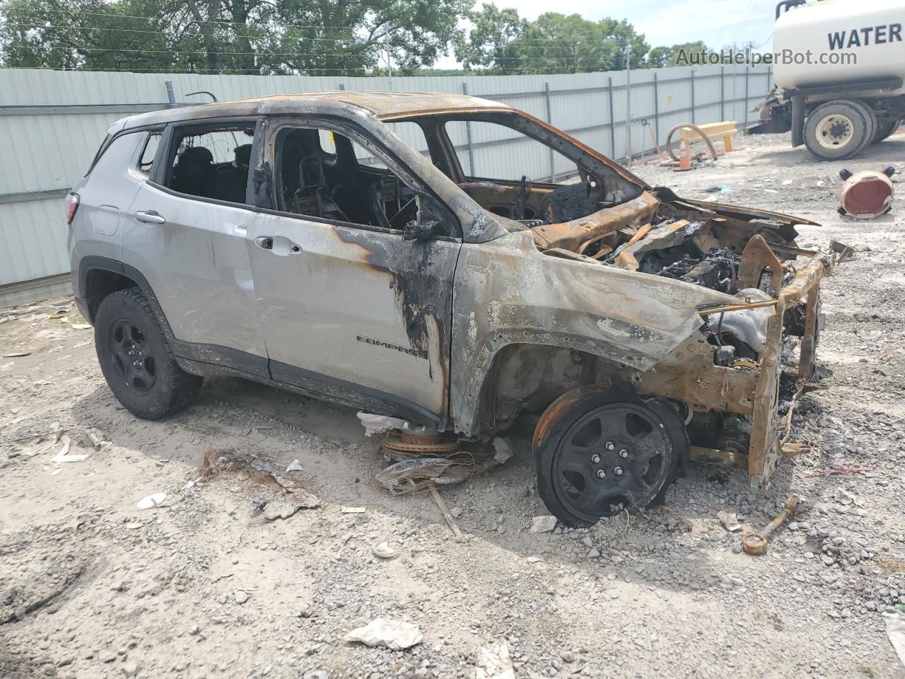 2018 Jeep Compass Sport Burn vin: 3C4NJDAB6JT283616