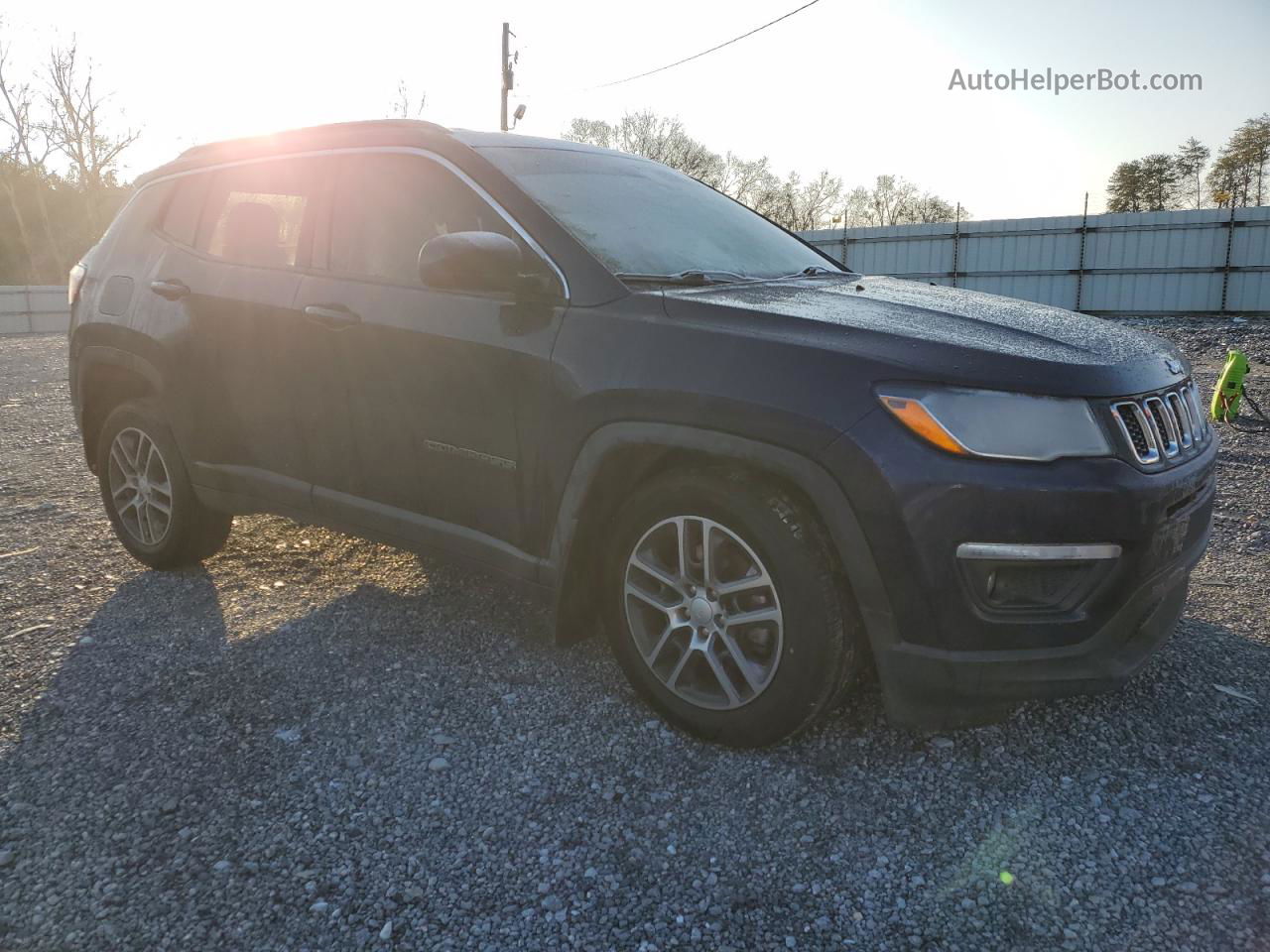 2018 Jeep Compass Latitude Blue vin: 3C4NJDBB0JT200695