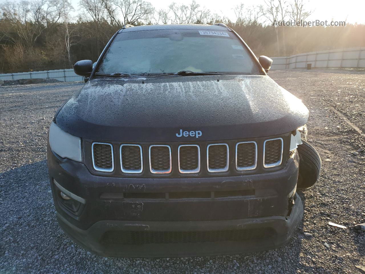 2018 Jeep Compass Latitude Blue vin: 3C4NJDBB0JT200695