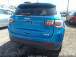 2018 Jeep Compass Latitude 4x4 Blue vin: 3C4NJDBB0JT270472