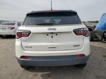 2018 Jeep Compass Latitude White vin: 3C4NJDBB1JT103392