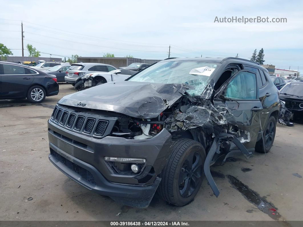 2018 Jeep Compass Altitude 4x4 Gray vin: 3C4NJDBB1JT395710