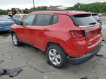 2018 Jeep Compass Latitude Red vin: 3C4NJDBB2JT255732