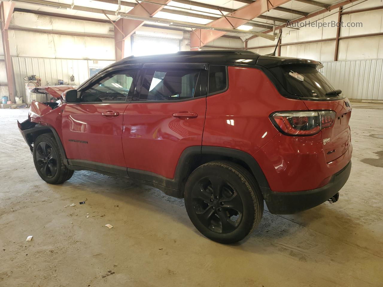 2018 Jeep Compass Latitude Burgundy vin: 3C4NJDBB2JT313676