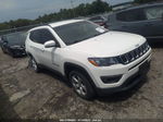 2018 Jeep Compass Latitude White vin: 3C4NJDBB3JT177817