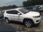 2018 Jeep Compass Latitude White vin: 3C4NJDBB3JT177817