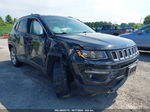 2018 Jeep Compass Latitude 4x4 Black vin: 3C4NJDBB3JT457236