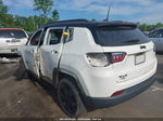 2018 Jeep Compass Altitude 4x4 White vin: 3C4NJDBB3JT480189