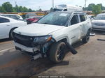 2018 Jeep Compass Altitude 4x4 White vin: 3C4NJDBB3JT480189