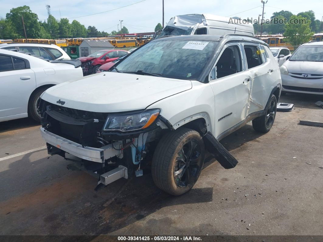 2018 Jeep Compass Altitude 4x4 Белый vin: 3C4NJDBB3JT480189