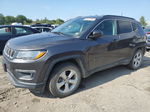 2018 Jeep Compass Latitude Gray vin: 3C4NJDBB4JT108036