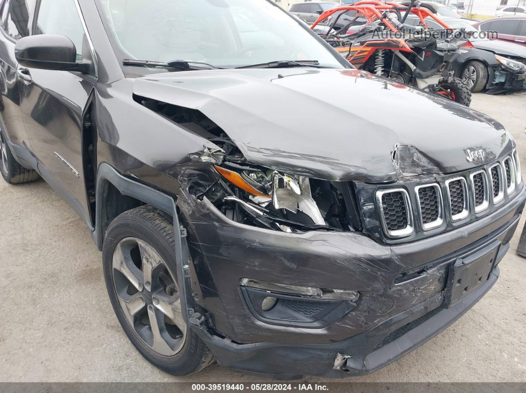 2018 Jeep Compass Latitude 4x4 Gray vin: 3C4NJDBB4JT256381