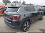 2018 Jeep Compass Latitude 4x4 Gray vin: 3C4NJDBB4JT256381