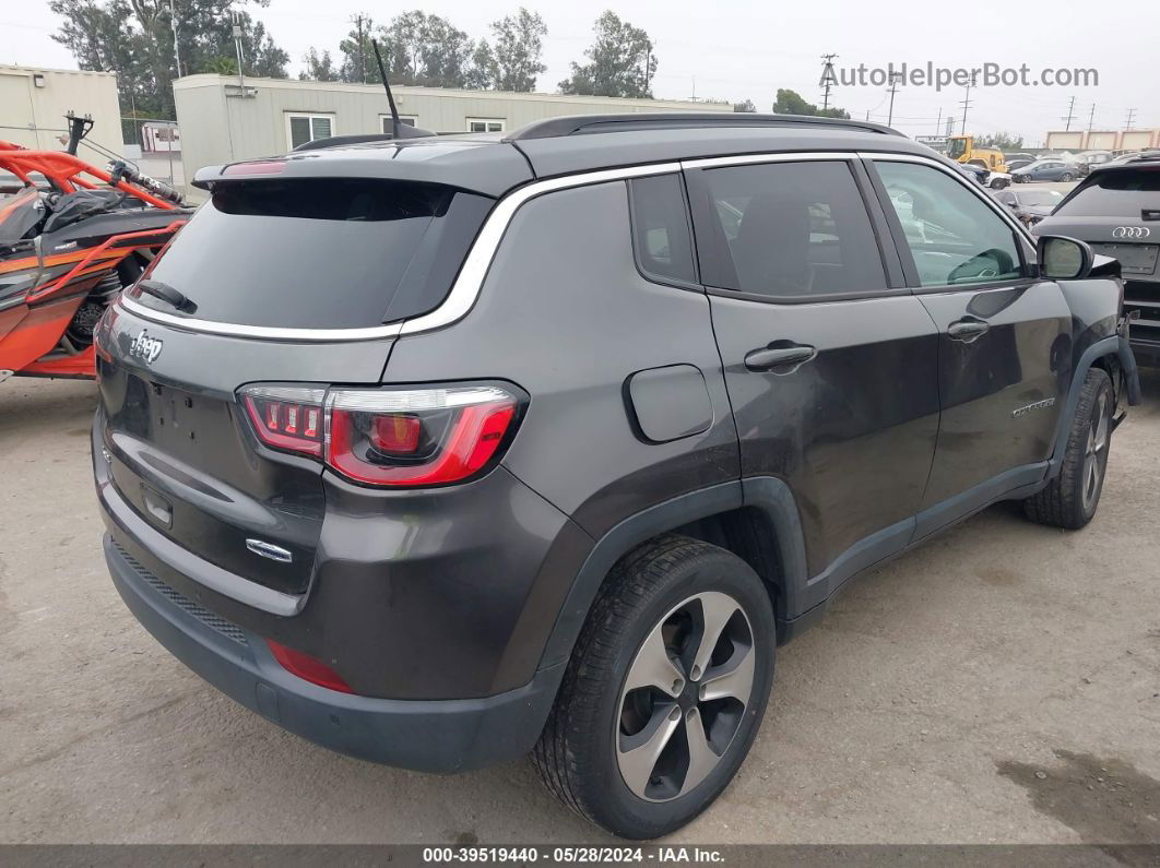 2018 Jeep Compass Latitude 4x4 Gray vin: 3C4NJDBB4JT256381