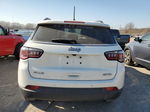 2018 Jeep Compass Latitude White vin: 3C4NJDBB5JT401315