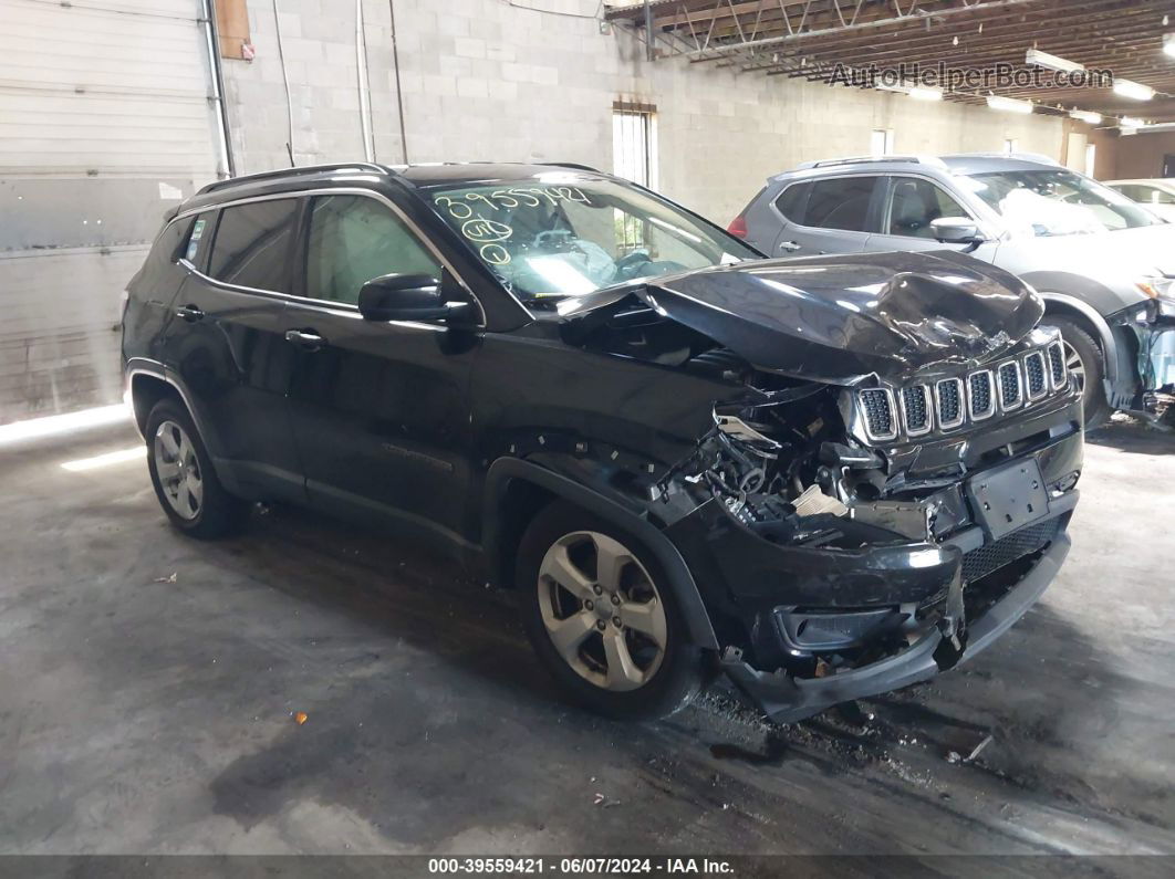 2018 Jeep Compass Latitude 4x4 Черный vin: 3C4NJDBB5JT435884