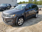 2018 Jeep Compass Latitude Gray vin: 3C4NJDBB5JT436940