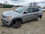 2018 Jeep Compass Latitude Silver vin: 3C4NJDBB6JT112525