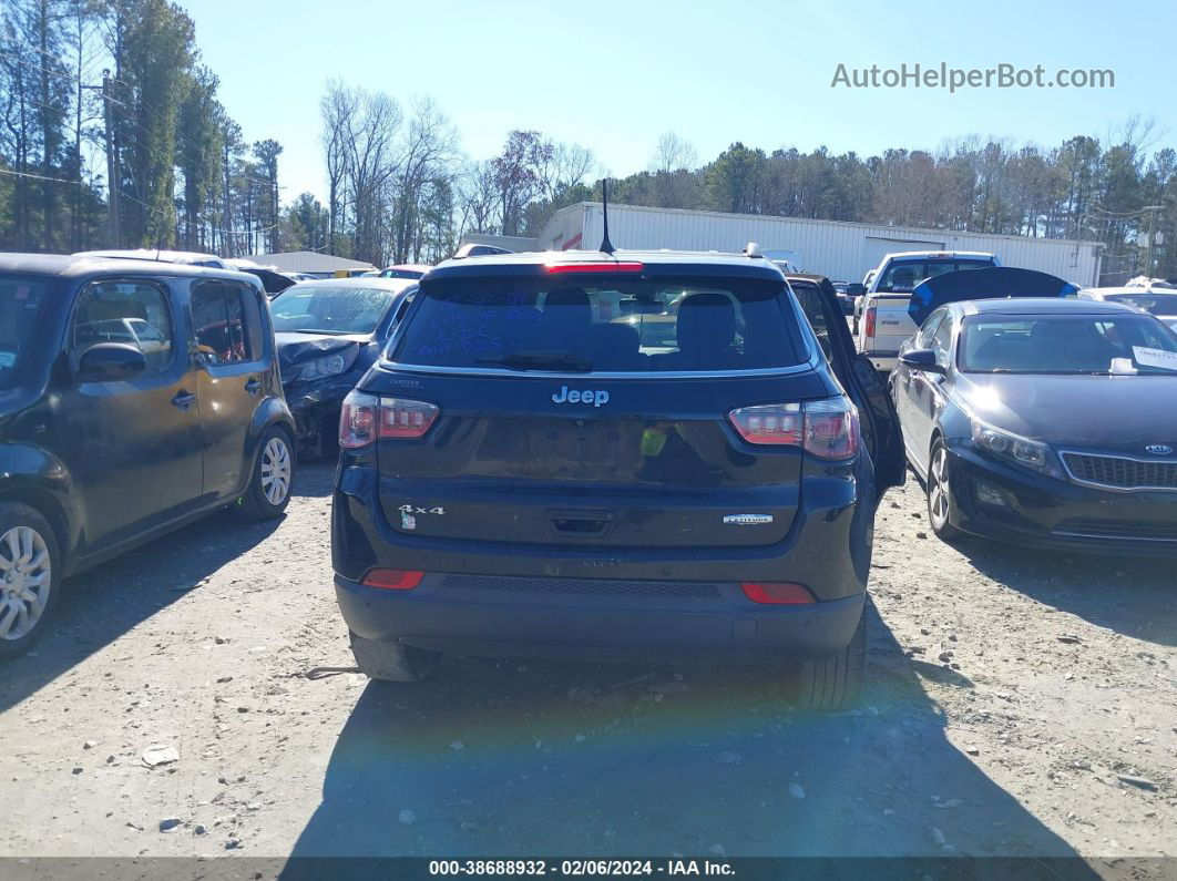 2018 Jeep Compass Latitude 4x4 Black vin: 3C4NJDBB6JT177066