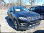 2018 Jeep Compass Latitude 4x4 Black vin: 3C4NJDBB6JT177066