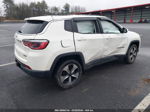 2018 Jeep Compass Latitude 4x4 White vin: 3C4NJDBB6JT282805