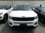 2018 Jeep Compass Altitude White vin: 3C4NJDBB6JT301580