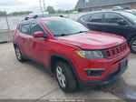 2018 Jeep Compass Latitude 4x4 Red vin: 3C4NJDBB6JT315527