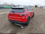 2018 Jeep Compass Altitude 4x4 Red vin: 3C4NJDBB6JT372388