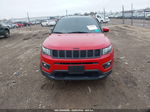 2018 Jeep Compass Altitude 4x4 Red vin: 3C4NJDBB6JT372388