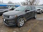 2018 Jeep Compass Latitude Gray vin: 3C4NJDBB6JT392768