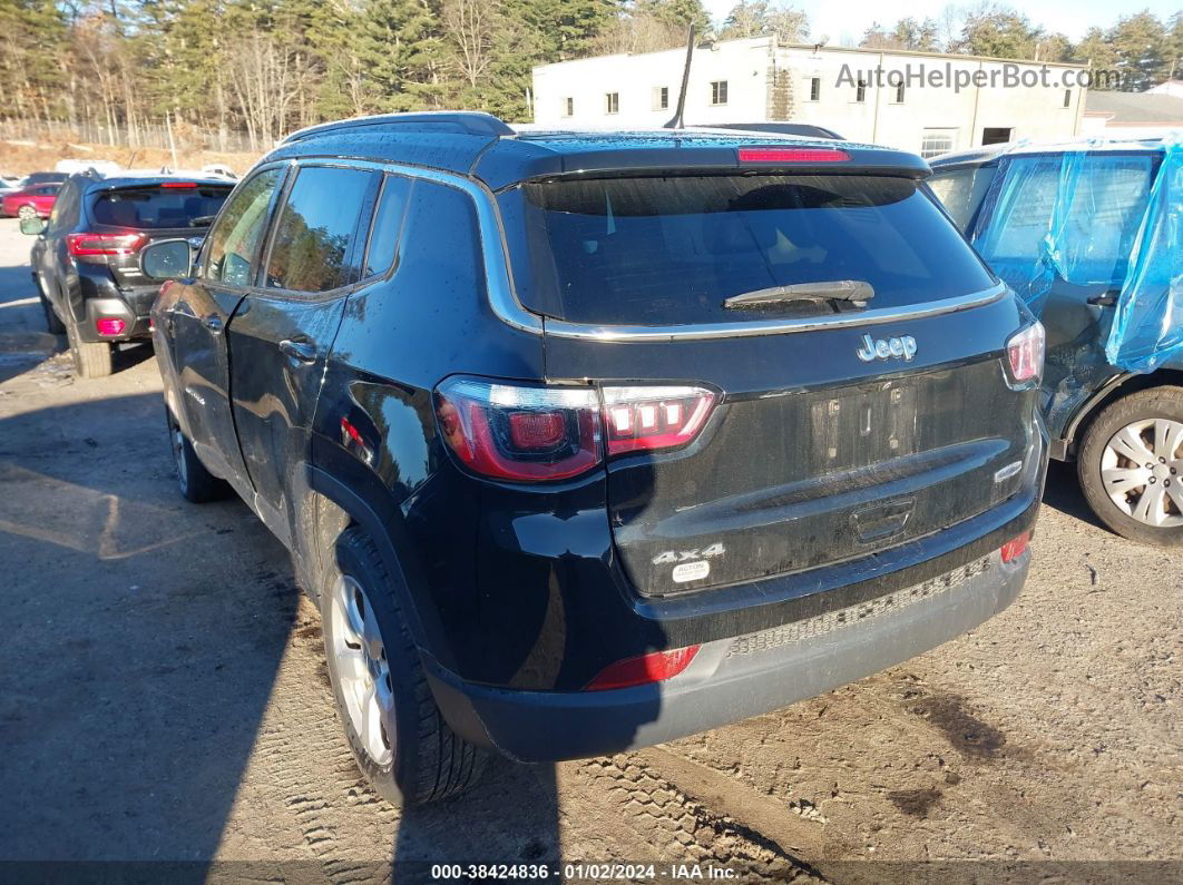 2018 Jeep Compass Latitude 4x4 Черный vin: 3C4NJDBB6JT434324