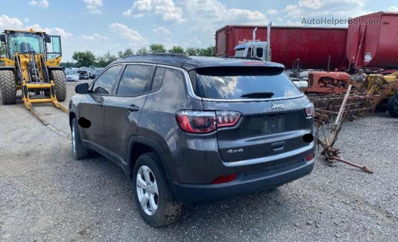 2018 Jeep Compass Latitude Brown vin: 3C4NJDBB6JT483488