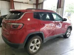 2018 Jeep Compass Latitude Red vin: 3C4NJDBB7JT161152