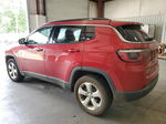 2018 Jeep Compass Latitude Red vin: 3C4NJDBB7JT161152