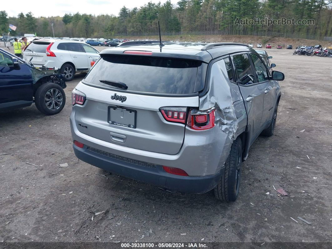 2018 Jeep Compass Altitude 4x4 Gray vin: 3C4NJDBB7JT395274